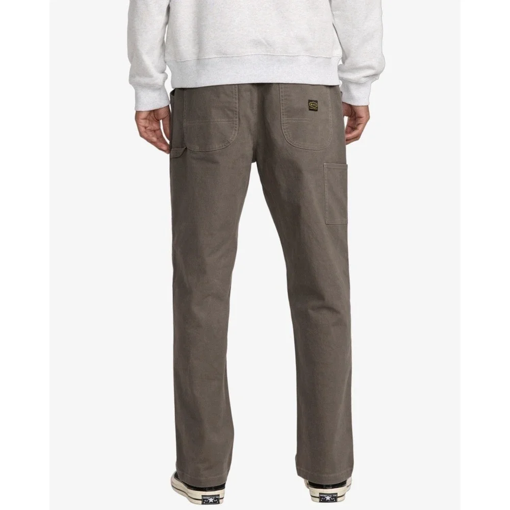 RVCA Americana Carpenter Elastic Waist Pants Men's Size S Stretch Skateboard
